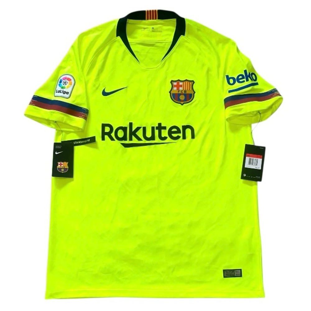 NWT Nike Dri Fit 18’ FC Barcelona Alternate Jersey Large (O)